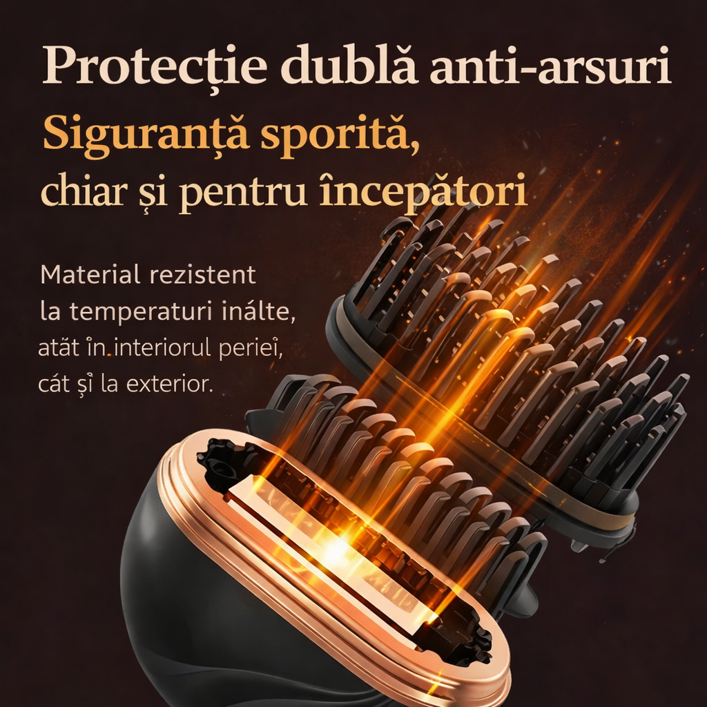 Mini perie de îndreptat părul reîncărcabilă - portabilă