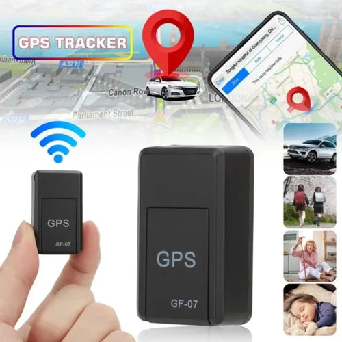 Mini GPS Tracker Profesional GF-07 - Localizare în Timp Real, Magnet Puternic și Monitorizare Audio