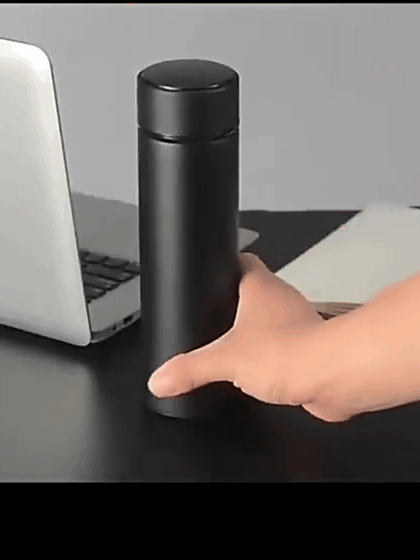 Termos inteligent 500 ml cu afișaj LED temperatură | Pentru ceai, cafea și apă